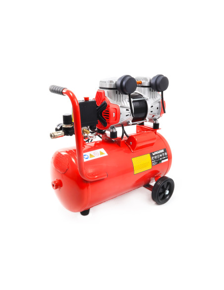 Compresor de Aire Silencioso 24L - 2 Hp - 09347 - Mader