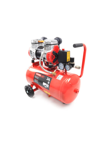 Compresor de Aire Silencioso 24L - 2 Hp - 09347 - Mader