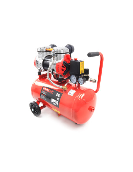 Compresor de Aire Silencioso 24L - 2 Hp - 09347 - Mader