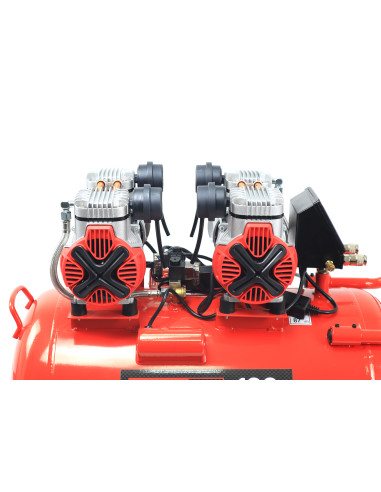 Compresor de Aire Silencioso con LCD 100L - 4 Hp - 09350 - Mader