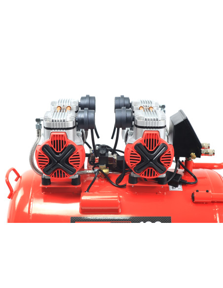 Compresor de Aire Silencioso con LCD 100L - 4 Hp - 09350 - Mader