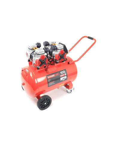 Compresor de Aire Silencioso con LCD 100L - 4 Hp - 09350 - Mader