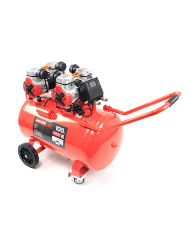 Compresor de Aire Silencioso con LCD 100L - 4 Hp - 09350 - Mader