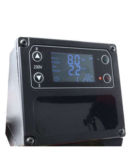 Compresor de Aire Silencioso con LCD 100L - 4 Hp - 09350 - Mader