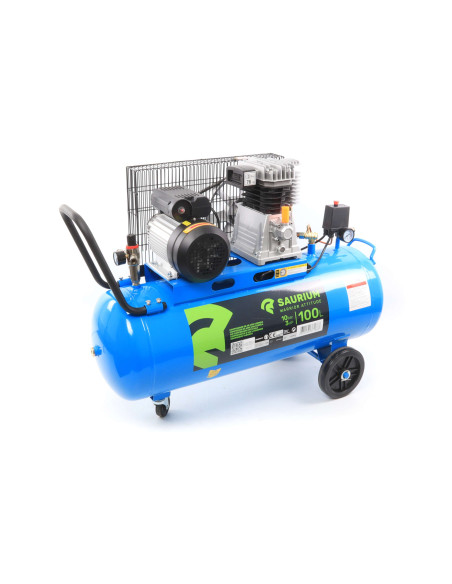 Compresor 100 Litros - 3 Hp - 10 Bar - 230V - 37188 - Saurium