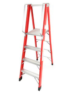 Escalera Fibra Tijera 2x4 - 1,14 Metros - 10400 - Mader 2