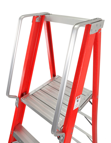 Escalera Fibra Tijera 2x5 - 1,42 Metros - 10401 - Mader