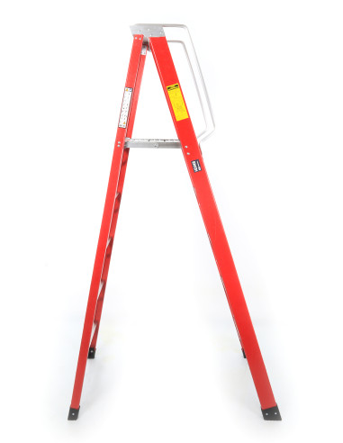 Escalera Fibra Tijera 2x5 - 1,42 Metros - 10401 - Mader