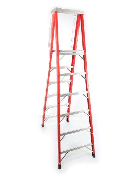 Escalera Fibra Tijera 2x6 - 1,71 Metros - 10402 - Mader