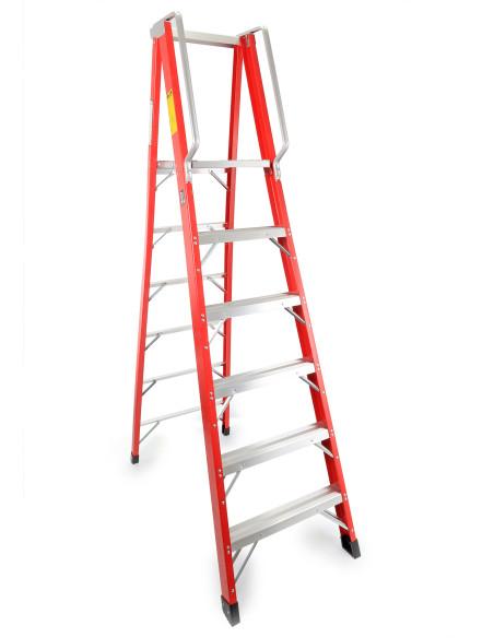 Escalera Fibra Tijera 2x6 - 1,71 Metros - 10402 - Mader