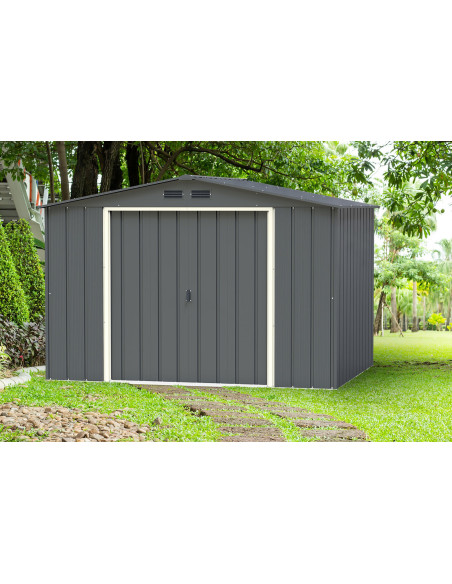 Caseta Metálica Eco Gandia 233x322x196 cm - Duramax