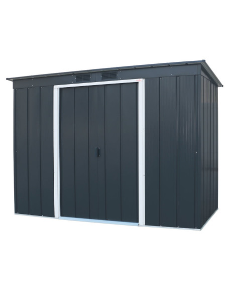 Caseta Metálica Eco Pent Roof 113x263x181 cm - Duramax