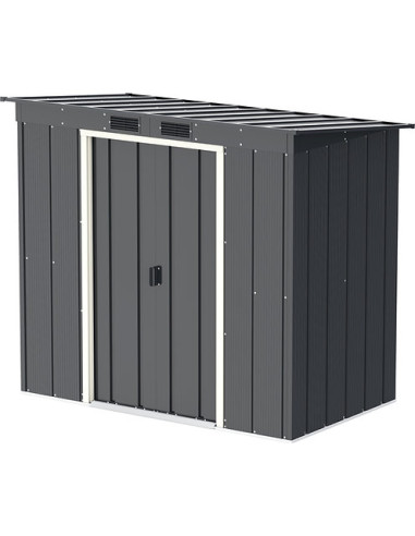 Caseta Metálica Eco Pent Roof 113x176x203 cm - Duramax