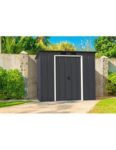 Caseta Metálica Eco Pent Roof 113x176x203 cm - Duramax