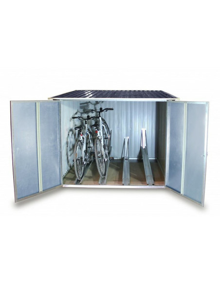 Caseta Metálica Guarda Bicicletas 202x196x140 cm - Duramax