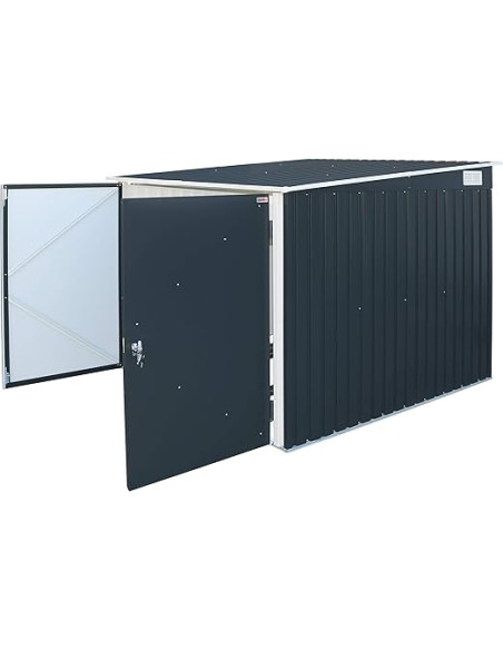 Caseta Metálica Guarda Bicicletas 202x196x140 cm - Duramax