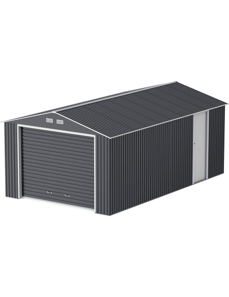 Garaje Metálico Lyon 591x352x259 cm - Duramax