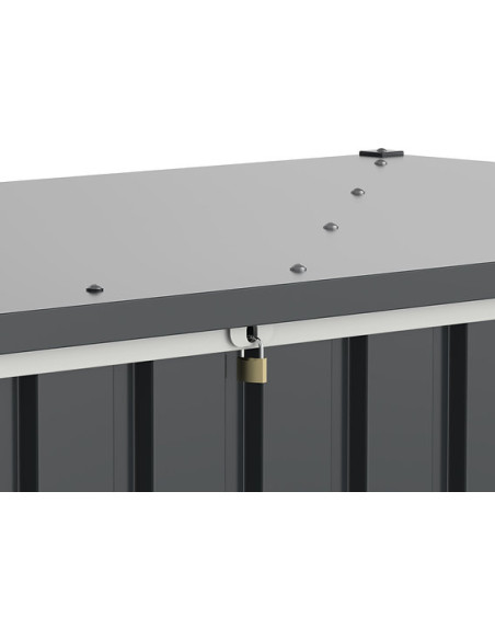 Baúl Arcón Metálico 585 L - 71x133x72 cm - Duramax