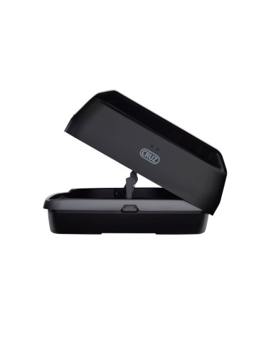 Cofre Maleta Techo CRUZ Paddock Elite 550N Negro Brillo - CRUZBER