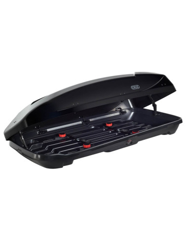 Cofre Maleta Techo CRUZ Paddock Elite 550N Negro Brillo - CRUZBER