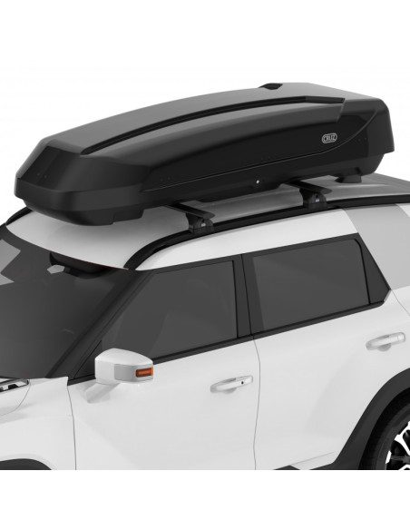 Cofre Maleta Techo CRUZ Paddock Elite 550N Negro Brillo - CRUZBER