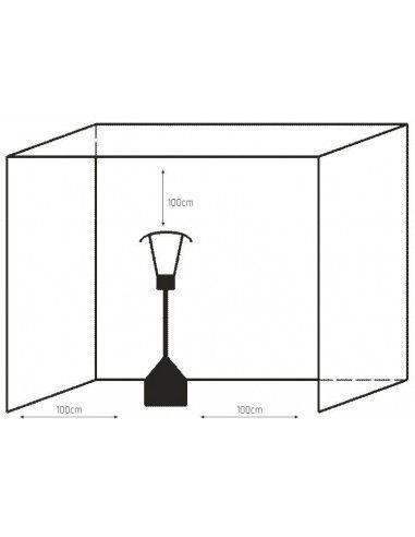 Estufa Exterior Butano Inox MWHSS-A-SS