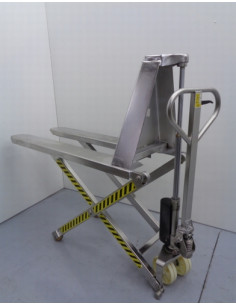 Transpaleta Tijera Inoxidable - 1000 Kg