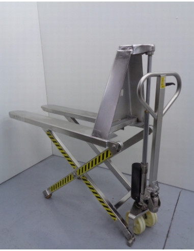 Transpaleta Tijera Inoxidable - 1000 Kg