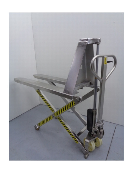 Transpaleta Tijera Inoxidable - 1000 Kg