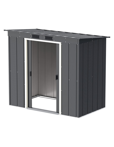 Caseta Metálica Eco Pent Roof 113x176x203 cm - Duramax