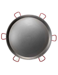 Paellera de Acero Pulido 130 cm - 200 Personas