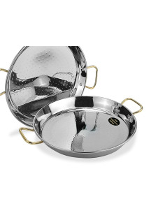 Paellera de Acero Inoxidable 65 cm - 25 Personas 2