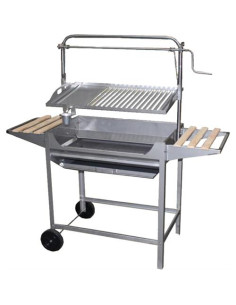 Barbacoa Premium Acero Inoxidable 140x50x124 cm TROIA CX...