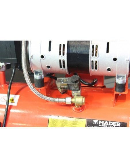 Compresor Aire Silencioso 24 L - 0,75 Hp - 09368 - Mader