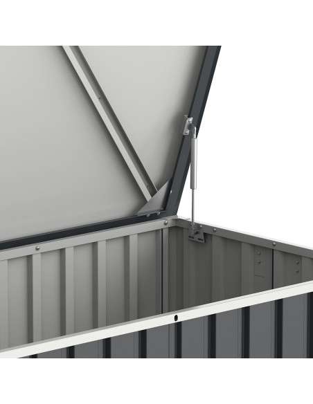 Baúl Arcón Metálico 585 L - 71x133x72 cm - Duramax