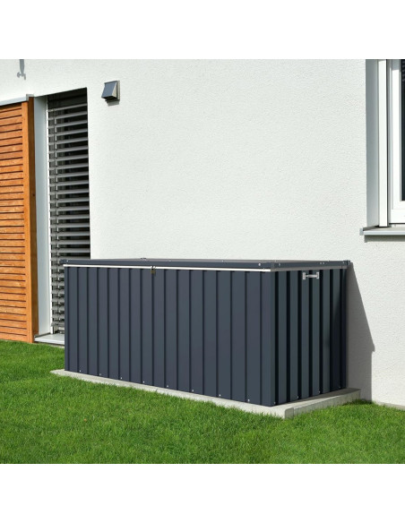 Baúl Arcón Metálico 585 L - 71x133x72 cm - Duramax