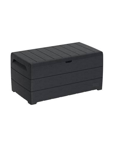 Baúl Arcón PVC 416 L Gris Oscuro - 70x129x62 cm - Duramax