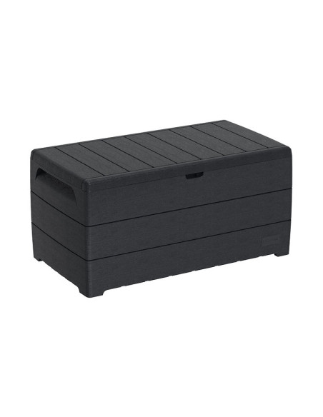 Baúl Arcón PVC 416 L Gris Oscuro - 70x129x62 cm - Duramax