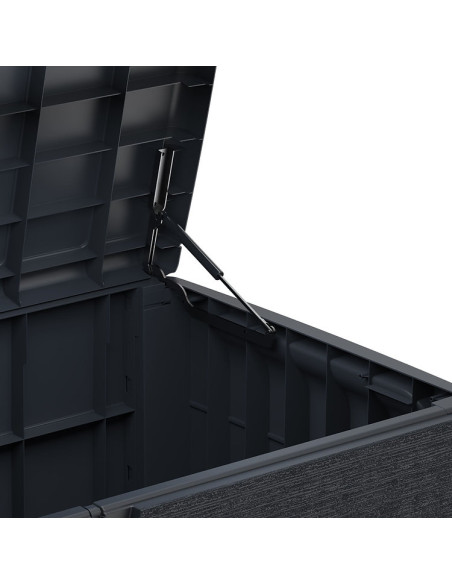 Baúl Arcón PVC 416 L Gris Oscuro - 70x129x62 cm - Duramax