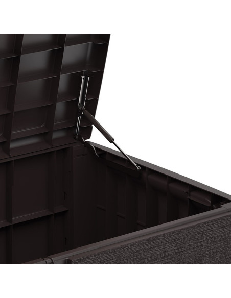 Baúl Arcón PVC 416 L Marrón - 70x129x62 cm - Duramax