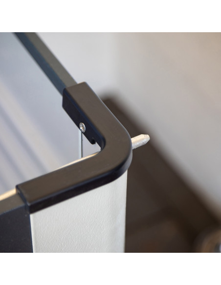 Baúl Arcón Metálico Antracita - 187x78x72 cm - Trimetals