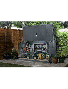 Baúl Arcón Metálico Antracita - 196x89x113 cm - Trimetals 2