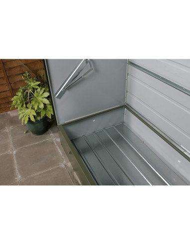 Baúl Arcón Guardabicis Metálico Antracita -...