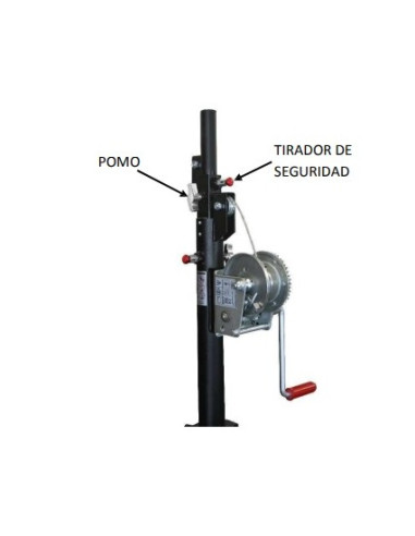 Elevador Telescópico Manual 4000 Mm 100 kg Aire Acondicionado - 10603