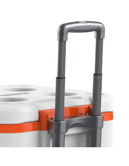 Nevera KeepCold con ruedas - 45x43x47 cm - 45 L - Blanca