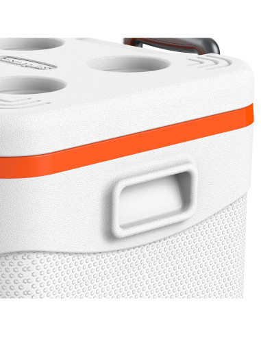 Nevera KeepCold con ruedas - 45x43x47 cm - 45 L - Blanca