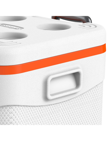 Nevera KeepCold con ruedas - 45x43x47 cm - 45 L - Blanca