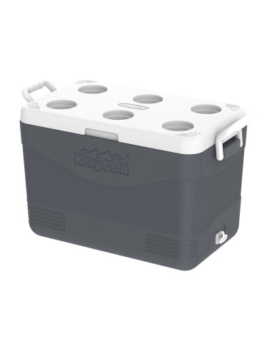 Nevera KeepCold - 64x33x37 cm - 46 L - Gris