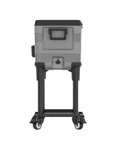 Nevera KeepCold con mesa - 73x44x90 cm - 70 L - Gris