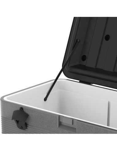 Nevera KeepCold con mesa - 73x44x90 cm - 70 L - Gris